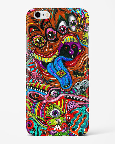 Psychedelic Monster Art Hard Case Phone Cover-(Apple)