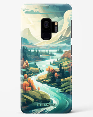 Alpine Mountain Charm [BREATHE] Hard Case Phone Cover-(Samsung)
