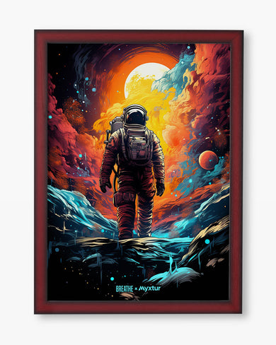 Technicolor Space Adventure [BREATHE] Art-Poster