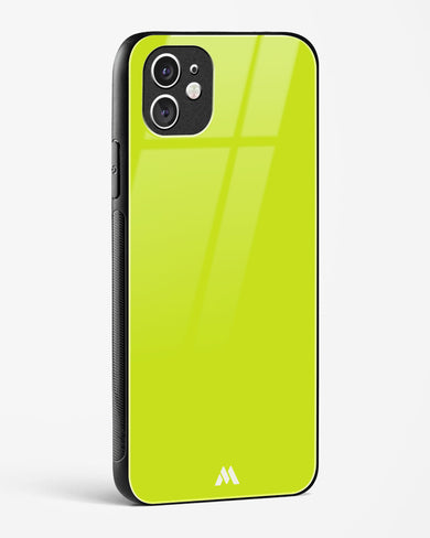 Lime Foam Glass Case Phone Cover-(Apple)