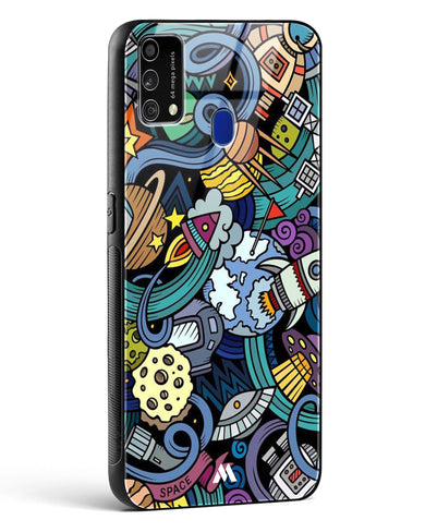 Spacing Out Glass Case Phone Cover-(Samsung)