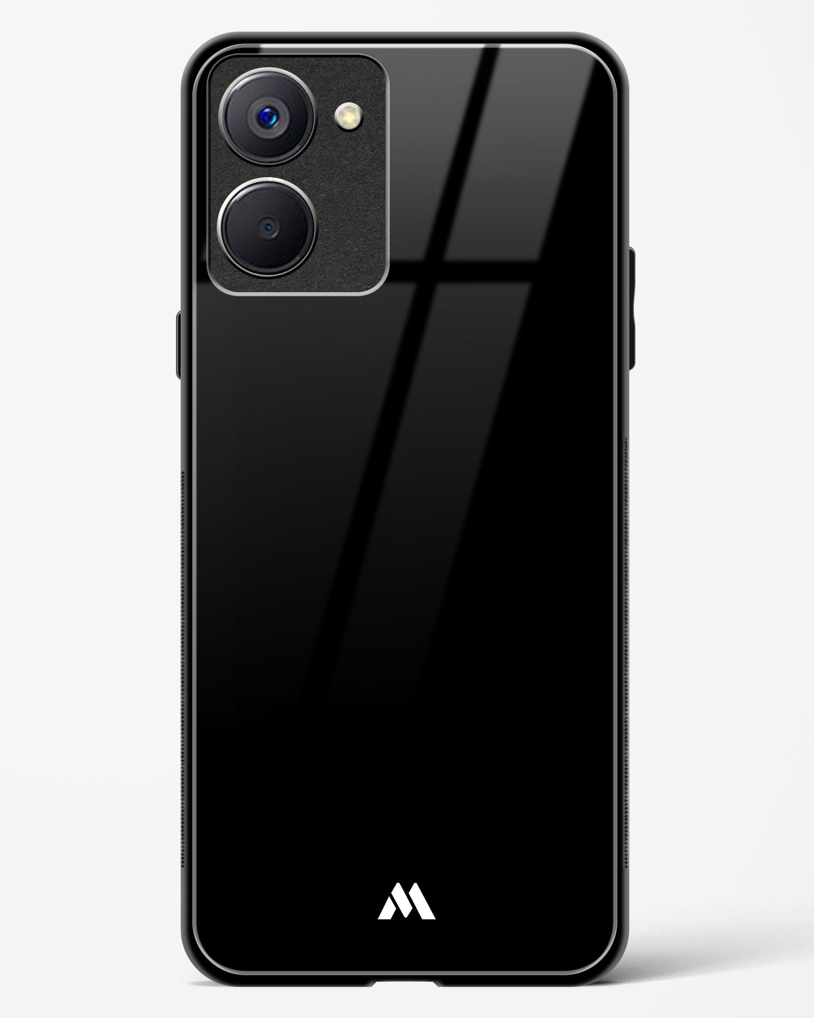 The All Black Realme Glass Case Myxtur