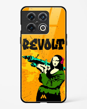 When Mona Lisa Revolts Glass Case Phone Cover-(OnePlus)
