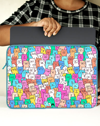Kawaii Kitty MacBook / Laptop-Sleeve