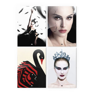 Black Swan Metal Poster-Combo