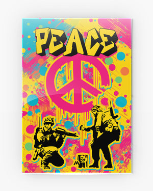 Peace Metal-Poster
