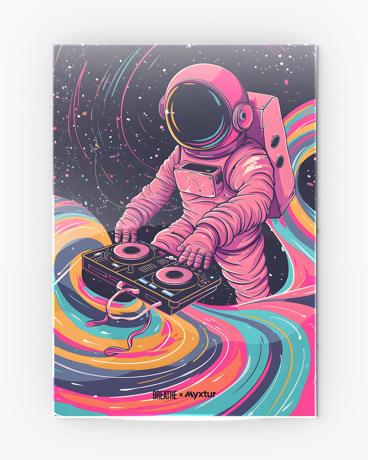 Space Jamming Metal Poster – Myxtur
