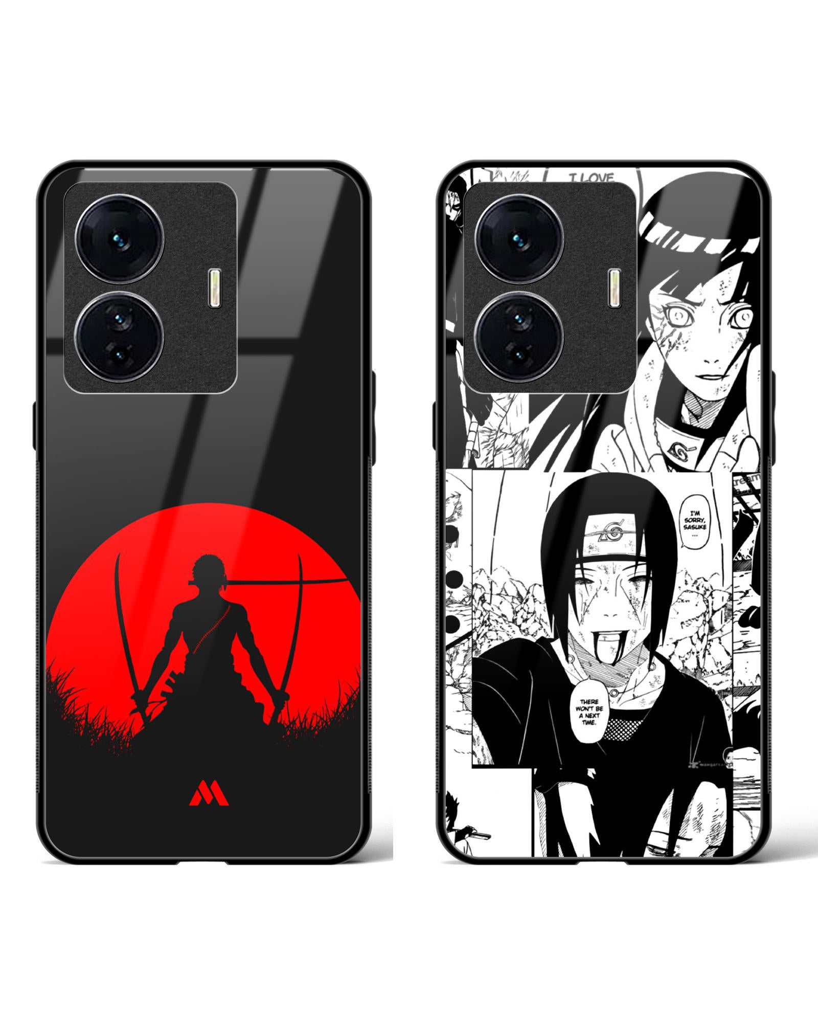 Coque - Maniacase - Iphone 12 Pro Max - Itachi Uchiwa Naruto - Souple - Protection Et Décoration - Téléphonie