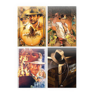 Indiana Jones Collection Metal Poster-Combo