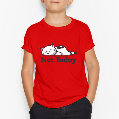 Not Today Round-Neck Kids-T-Shirt
