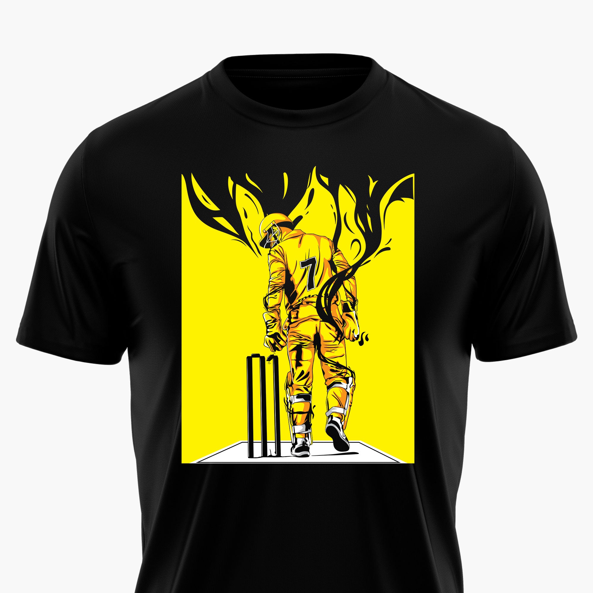 MS Dhoni Greatest Finisher Round-Neck Unisex-T-Shirt – Myxtur