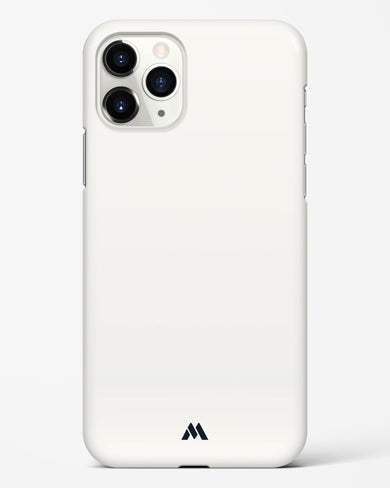White Vanilla Hard Case Phone Cover-(Apple)
