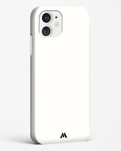 White Vanilla Hard Case Phone Cover-(Apple)