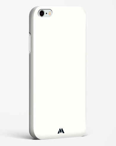 White Vanilla Hard Case Phone Cover-(Apple)