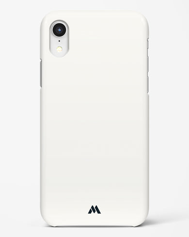 White Vanilla Hard Case Phone Cover (Apple)