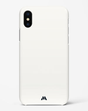 White Vanilla Hard Case Phone Cover-(Apple)