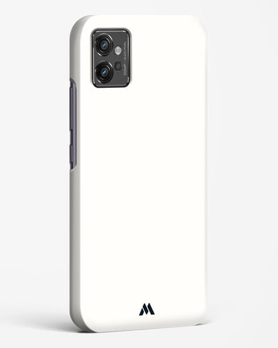 White Vanilla Hard Case Phone Cover (Motorola)