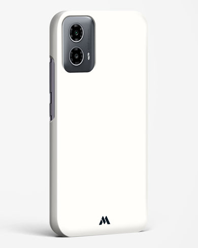 White Vanilla Hard Case Phone Cover (Motorola)