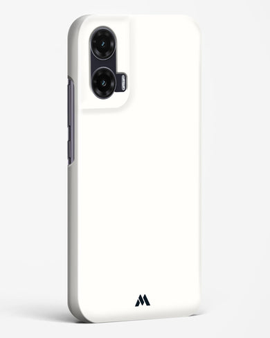 White Vanilla Hard Case Phone Cover (Motorola)