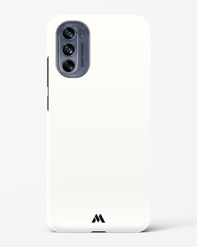White Vanilla Hard Case Phone Cover (Motorola)
