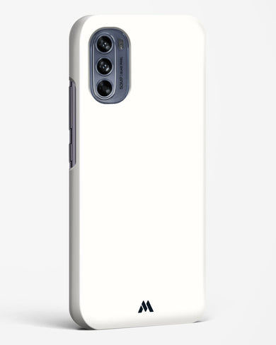 White Vanilla Hard Case Phone Cover (Motorola)