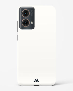 White Vanilla Hard Case Phone Cover (Motorola)