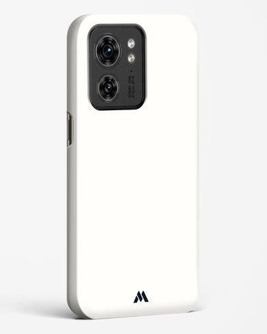 White Vanilla Hard Case Phone Cover (Motorola)