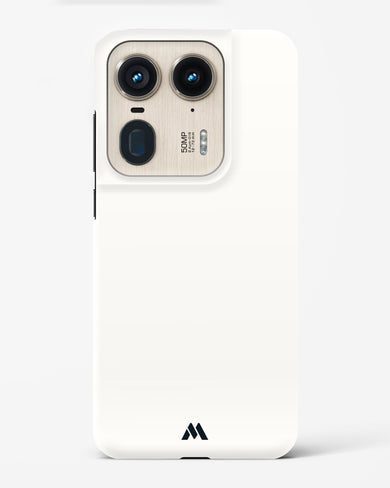 White Vanilla Hard Case Phone Cover (Motorola)