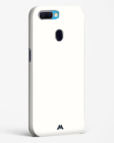 White Vanilla Hard Case Phone Cover-(Oppo)