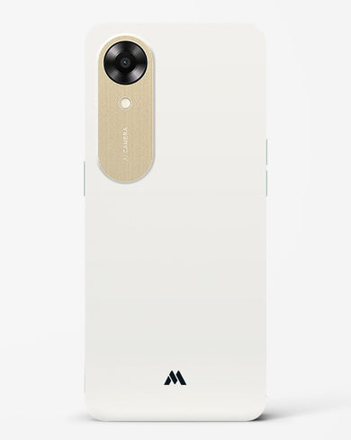 White Vanilla Hard Case Phone Cover-(Oppo)