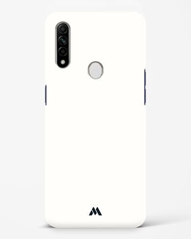 White Vanilla Hard Case Phone Cover (Oppo)