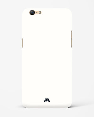 White Vanilla Hard Case Phone Cover (Oppo)
