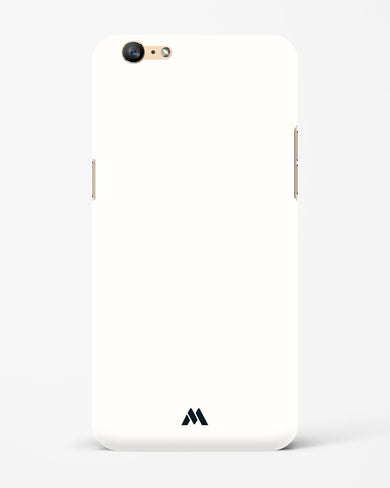 White Vanilla Hard Case Phone Cover (Oppo)