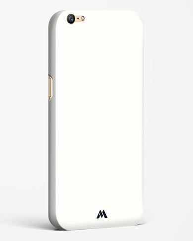 White Vanilla Hard Case Phone Cover (Oppo)