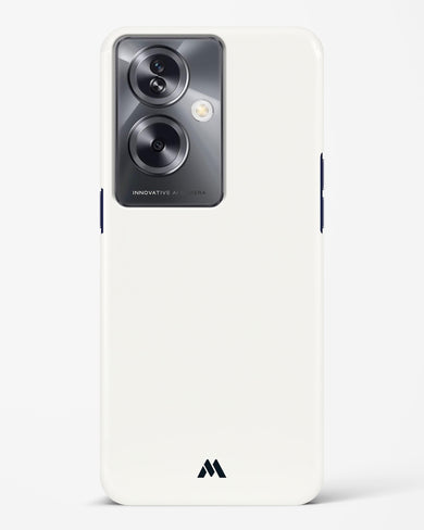 White Vanilla Hard Case Phone Cover (Oppo)