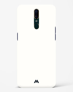 White Vanilla Hard Case Phone Cover (Oppo)