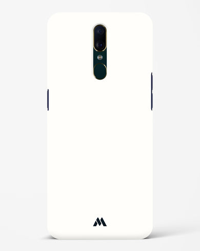 White Vanilla Hard Case Phone Cover (Oppo)