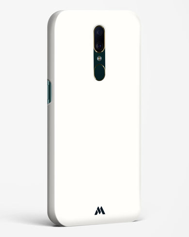 White Vanilla Hard Case Phone Cover-(Oppo)