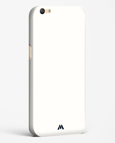 White Vanilla Hard Case Phone Cover-(Oppo)