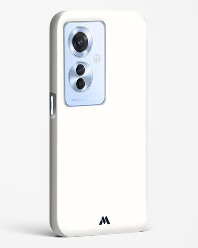 White Vanilla Hard Case Phone Cover (Oppo)