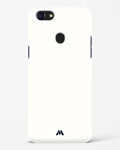 White Vanilla Hard Case Phone Cover (Oppo)