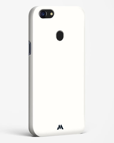 White Vanilla Hard Case Phone Cover (Oppo)