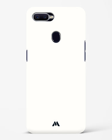 White Vanilla Hard Case Phone Cover (Oppo)