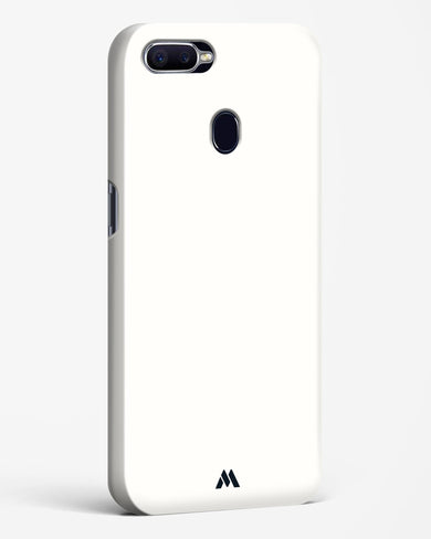 White Vanilla Hard Case Phone Cover (Oppo)