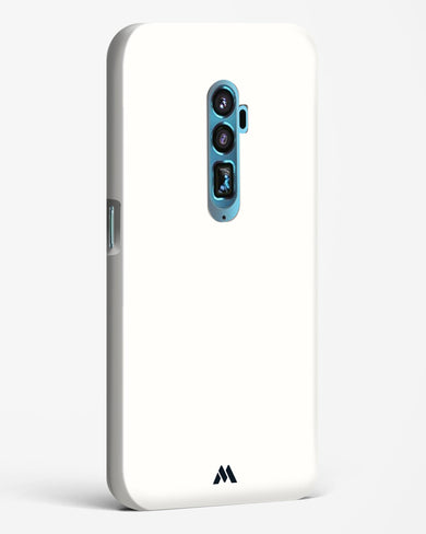 White Vanilla Hard Case Phone Cover (Oppo)