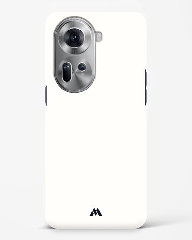 White Vanilla Hard Case Phone Cover (Oppo)