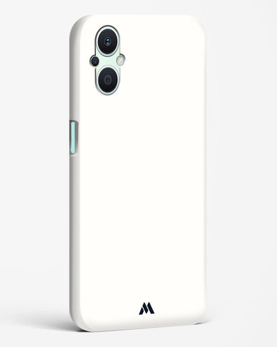 White Vanilla Hard Case Phone Cover (Oppo)