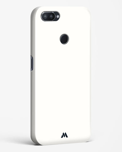 White Vanilla Hard Case Phone Cover (Realme)