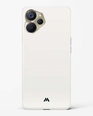 White Vanilla Hard Case Phone Cover-(Realme)