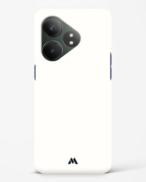 White Vanilla Hard Case Phone Cover (Realme)